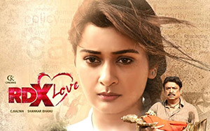 Payal Rajput on the poster RDX LOVE, tollywood romance movie